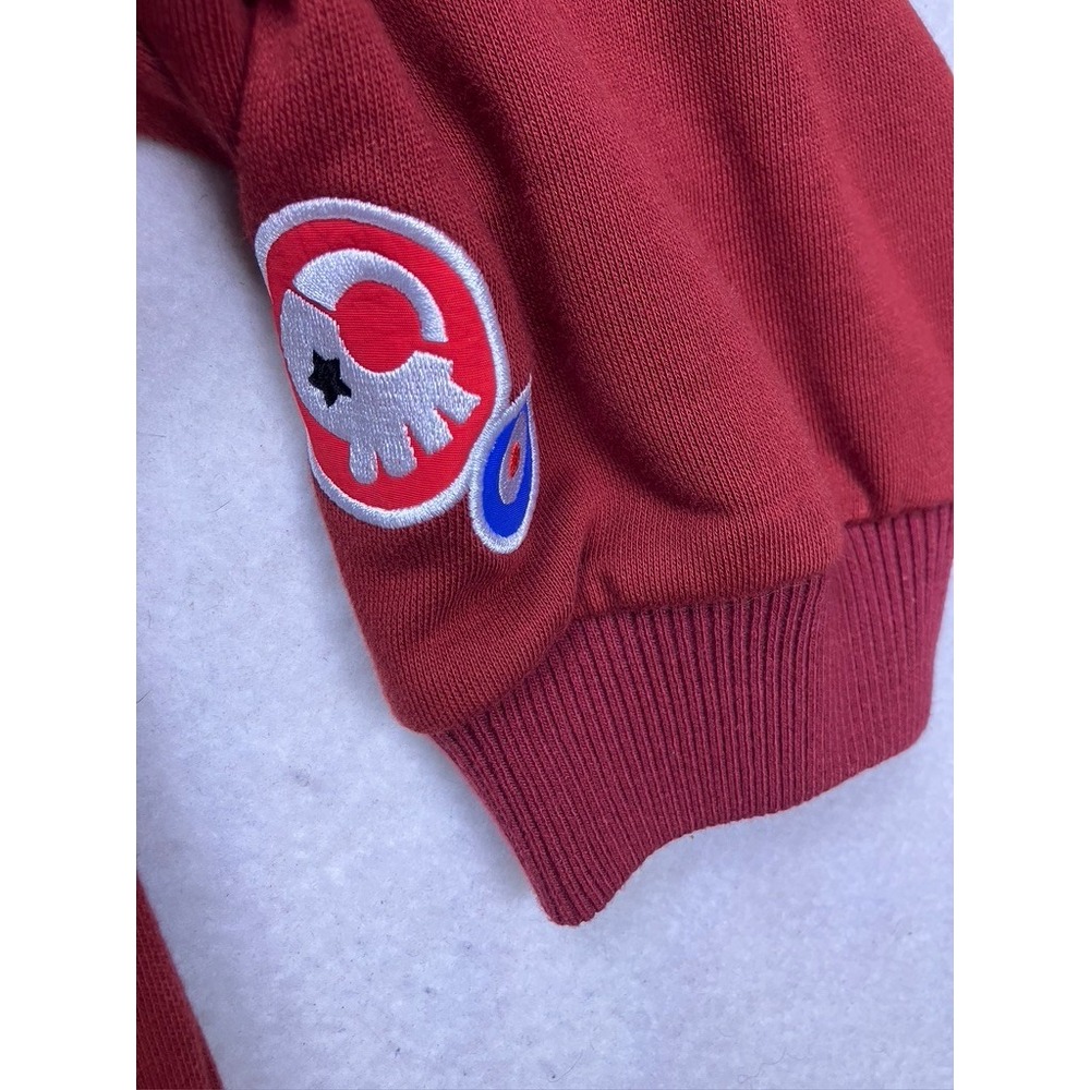 Graniph Evangelion Asuka Sweatshirt Womens Medium Red 02 Embossed Pullover Anime - Picture 5 of 10